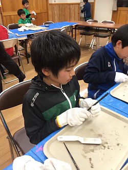 2/1〜2/2 遠征 お箸作り