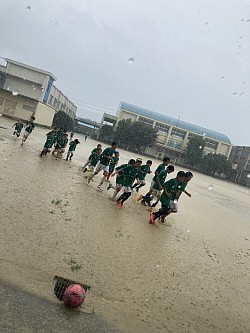 たまにはこんな時もサッカーしてもいいでしょう