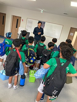 宿泊施設の説明受けてます💡マナー良く過ごしてました👍